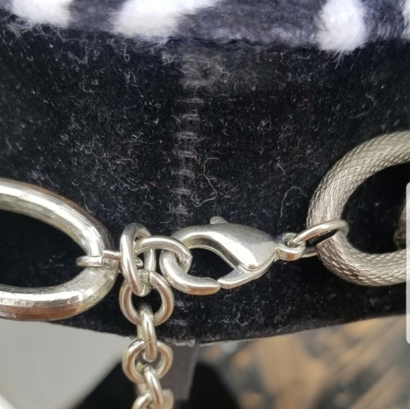 LANE BRYANT TRI COLORED CHUNKY CHAIN NECKLACE - Picture 5 of 5